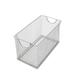 Rebrilliant Mesh Storage DVD Metal Box Metal in Gray | 1,6.5" H x 5.5" W x 10.75" D | Wayfair 49E2650F17B34983B9CBBB1ED42655E6