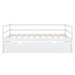 Wildon Home® Deshondra Twin Size Wood Daybed w/ Twin Size Trundle Wood in White | 30 H x 42.5 W x 79.3 D in | Wayfair