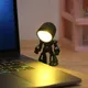 Mini veilleuse LED dessin animé mignon pour enfants lampe de bureau de police ornement de bureau