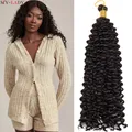 My-Lady Hair – Extensions de cheveux synthétiques boucles Afro crépues et douces au Crochet ombré