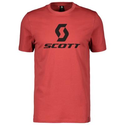 Scott - Icon S/S - T-Shirt Gr S rot