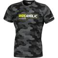Macna Dazzle Rideaholic Ladies T-Shirt, black-multicolored, Size XL for Women