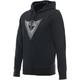 Dainese Logo Sweat à capuche zippé, noir-blanc, taille M