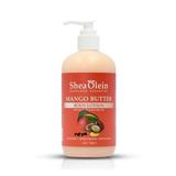 Shea Olein Naturally Organic Mango Butter Body Lotion For Dry Skin - With Argan Oil & Rice Bran Oil - Hydrating & Nourishing - Sensitive Skin Lotion For Men & Women