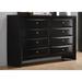 Coaster Furniture Briana Black Rectangular 8-drawer Dresser