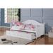 Coaster Furniture Julie Ann White Twin Daybed with Trundle