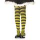 Leg Avenue Mädchen Striped Strumpfhose, schwarz, XL