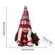 Christmas Swedish Gnome Santa Plush Toys Doll Ornaments Holiday Home Party Decoration kids New Year Xmas Gifts