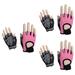 Set of 3 Cycling Gloves Women Gloves Women Sports Gloves Womens Gloves Weightlifting Half Gloves Training Gloves Miss
