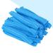 100pcs Disposable Hair Non-woven Dust Bouffant for Medical Service Food Baking Makeup (Blue)