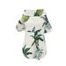 Pet Summer T Shirts Hawaii Style Floral Cat Shirt Hawaiian Printed Pet T Pet Clothes for Small Dogs Boy Pet Clothes Rack Pet Clothes for Large Dogs Male Pet Clothes Pet Clothes for Medium Dogs Easter