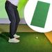 BAOSITY Golf Game Mat Golf Hitting Mats Premium Casual Durable Carpet EVA Golf Training Mat Golf Practice Mat for Office Games Adults