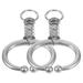 2 Pcs Cow Nose Ring Husbandry Accessory Livestock Nose Ring Bull Nose Ring Large Stainless Steel