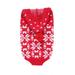 Pet Dog Clothes Christmas Snowflake Pattern Hooded Pet Sweater Dog Sweaters for Small Dogs Dog Clothe Puppy Pet Vest Small Dog Clothes Dog Clothes for Large Dogs Winter Small Dog Girl Clothes Pet Cat