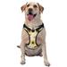 Ocsxa Watercolor Bee Honey Honeycomb Bee Dog Harness For Small Large Dogs No Pull Service Vest With Reflective Strips Adjustable And Comfortable For Easy Walking No Choke Pet Harness