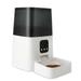 Dazzduo Automatic feeder Supply App Remote cat Dispenser Pet Dry Dispenser Dual Power Supply App Dispenser Dual Power 4L Dry Dispenser Feeder Camera Timed Camera Timed 4L Pet Feeder Camera OWSOO