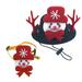 Pet Christmas Supplies Border Pet Set Cat Necklace Dog Neck Santa Hat Set Pet New Year Outfit Dog Hats Birthday Girl Dog Outfit Dog Cowboy Hats for Small Dogs Doggy Hat Dog Outfits Large Dog