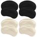 4 Pairs Shoe Inserts Shoe Cushion Heel Protector Pads Self-adhesive Heel Cushion Leather Heel Sticker High Heels with Anti-wear and Anti-fall Heel Sticker Invisible Women s