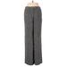 Newport News Casual Pants - High Rise: Gray Bottoms - Women's Size 6