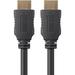 Monoprice HDMI High Speed Cable - 4K@60Hz HDR 18Gbps YUV 4:4:4 28AWG with Ferrite Cores 5-Pack 6 Feet Black -