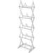 Atlantic Mitsu 5-Tier Portable Media Storage Rack â€“ Holds 130 CD; or 90 DVD; or 105 Blu-ray/Console Game Discs â€“ PN