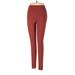 Fabletics Active Pants - Mid/Reg Rise: Burgundy Activewear - Women's Size X-Small