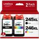 245XL Ink Cartridge for Canon ink 245 and 246 PG-245XL CL-246XL PG-243 CL-244 Work for Pixma TS3120 MG2520 MX492 TR4520 TS202 MG2525 MG3022 MG2522 MG2922 Printer ink ( Blackï¼ŒTri-Color)
