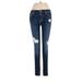 7 For All Mankind Jeans - High Rise: Blue Bottoms - Women's Size 24