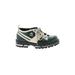 Puma Sneakers: Green Print Shoes - Women's Size 4 1/2 - Almond Toe