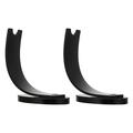 2 Pcs Display Shelf Display Shelves Desktop Organizer Shelf Office Desk Pen Storage Stand Display Stand Eyebrow Pencil Acrylic