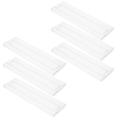 4 Pcs Plastic Drawers Plastic Drawer Organizers Cutlery Drawer Partition Household Drawer Organizers Free Combinations Organizers Drawer Divider Scalable Sock