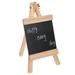 Chalk Boards Tabletop Chalkboard Sign Easel Emblems Small Blackboard Vertical Child