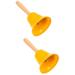 2 Pieces Christmas Bells Musical Instruments Call Bell Pantry Hand Bell Temple Bell Decorative Bar Bell Child Elder