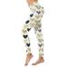 Valentine S Day Leggings Print High Waist Yoga Pants For Women S Leggings Tights Compression Yoga Running Fitness High Waist Leggings Soft Stretch Casual Bottoms White XL