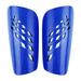 Tnarru Small Soccer Shin Guards Football Training EVA Cushion Protective Equipment 2Pcs for Boys Girls Outdoor Sports Football Games Blue