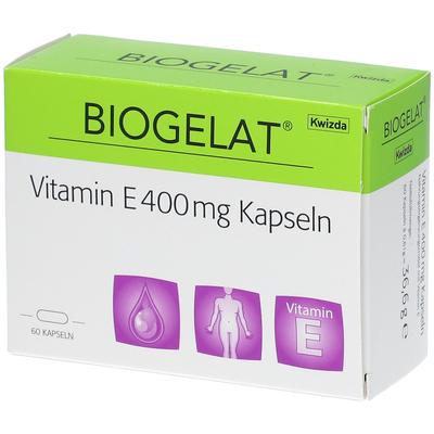 Biogelat Kapseln Vitam.e NEU 400Iu 60 St Image
