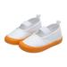 Toddler Baby Boy Girl Shoes Flat Shoes Bao Head One Foot Off Girl Canvas Shoes Baby Soft Sole Casual Shoes Simple Fashion Unisex Girls Booties Size 1 Girls Size 11 Tennis Shoes Shoes Toddler Girl Size