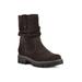 Women's Glean Bootie by White Mountain in Brown Suede (Size 10 M)