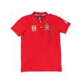Gaastra Childrens Unisex Children's short-sleeved polo shirt with lapel collar 37700054 - Red - Size 2Y