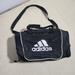 Adidas Bags | Adidas Black Gym Duffel Bag Travel Sports Bag | Color: Black/White | Size: Os
