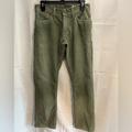 Levi's Pants | Levi’s 514 Slim Straight Olive Green Corduroy Jeans Five Pockets Size W29 L30 | Color: Green | Size: 29
