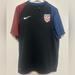 Nike Shirts | 2016 Nike Team Usa Soccer Jersey Black Authentic Dri Fit Youth Large | Color: Black | Size: L