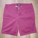 American Eagle Outfitters Shorts | American Eagle Outfitters Bermuda Shorts In Magenta ** Euc ** | Color: Pink | Size: 6