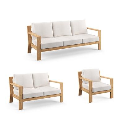 Calhoun Seating Replacement Cushions - Sofa, Solid, Juniper, Standard - Frontgate