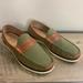 Polo By Ralph Lauren Shoes | Men's Polo Ralph Lauren Green Brown Leather Blackley Boat Penny Loafers Shoes 13 | Color: Brown/Green | Size: 13