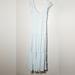 Anthropologie Dresses | Araminta James Dress Maxi Women's Large White & Blue Polka Dot Summer Fun Flirty | Color: Blue/White | Size: L