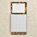 Anthropologie Office | 3/$18 Floral 2024 Mini Calendar & Dot Grid Sticky Notes Pad Fridge Magnet | Color: Black/Red | Size: Os