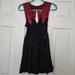 Free People Dresses | Free People Mini Dress | Color: Black/Red | Size: Xs