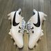 Nike Shoes | Nike Vapor Edge Speed 360 2 Tb Men's 10.5 Football Cleats Fn7764 100 White/Black | Color: Black/White | Size: 10.5