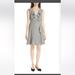 Kate Spade Dresses | Kate Spade New York Mod Plaid A-Line Dress W/ Ruffle Trim 4 | Color: Blue/Tan | Size: 4